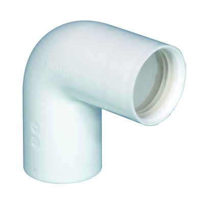 Purus 52428 Böj 32 90 instick vit